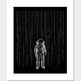 Matrix Astronaut Posters and Art